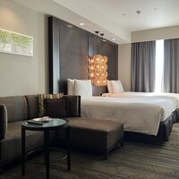 エスコートしていただいて客室到着