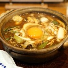 味噌煮込みうどんは旨い！