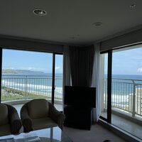 オーシャンビューの客室