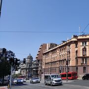 ヨーロッパの旅 ベオグラード有名建築物のNATO軍空爆前後と、市内観光地図 ヨーロッパの旅 ベオグラード有名建築物のNATO軍空爆前後と、市