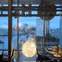 朝食レストランからの眺め