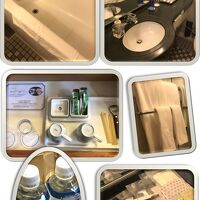 風呂・洗面所など。くまモンの無料水にホッコリ