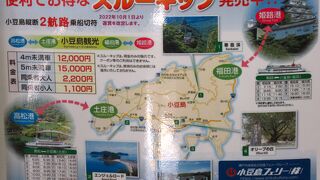 高松港から小豆島の土庄港へ、そして小豆島の福田港から姫路港へと乗り継ぐ「スルー切符」を利用