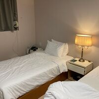 ツインベッドでした。