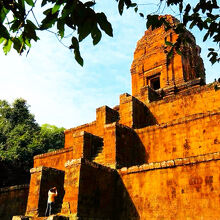 バクセイチャムクロン遺跡です。