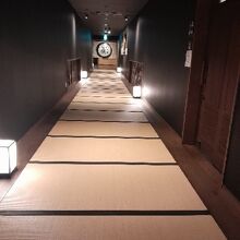 気分があがる廊下