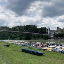 ボートがいっぱい