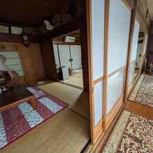 朝食会場のお座敷