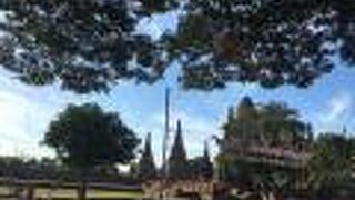 アユタヤで一番遺跡を感じられた広大な場所