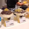 海苔巻き、かき氷と色々楽しめる