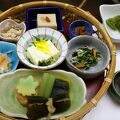 妙心寺参拝時に精進料理の昼食を頂きました。