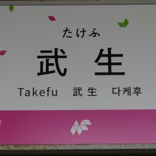武生駅