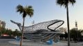 クジラのオブジェ