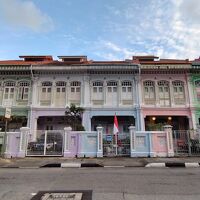 ホテル近くの家並み