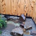 客室で源泉かけ流し