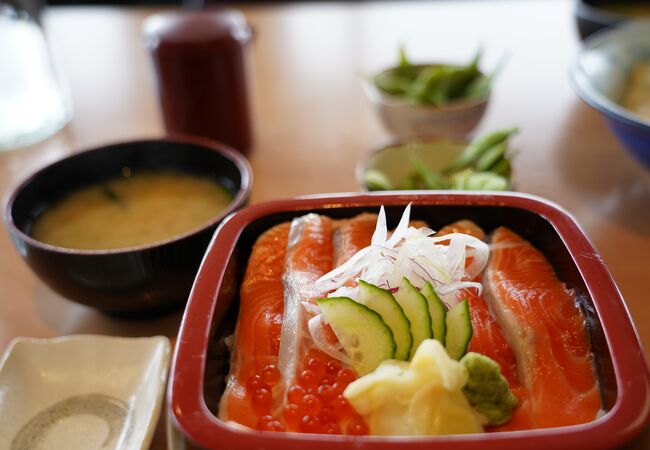 サーモンがおいしい
