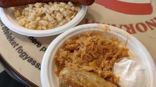 ロールキャベツとソーセージ