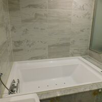 バスタブはとても大きくて気持ち良く入浴できました