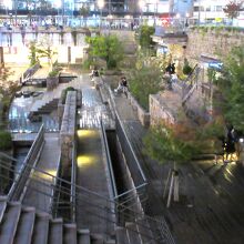 北口前のキャッスルガーデン