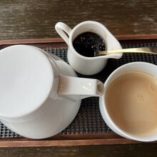 セットのミルクティー