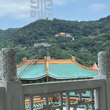 店内からの景色