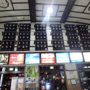 旅人を歓迎する駅