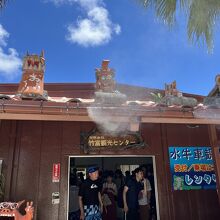 竹富島の町並み
