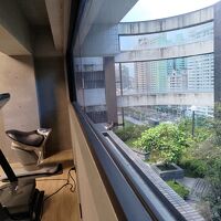 屋上ジムからの眺め