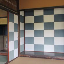 松琴亭のふすま