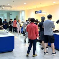 朝食はビュッフェスタイル