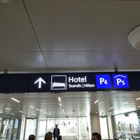 空港での案内板