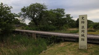 国史跡浪岡城跡