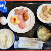 朝食バイキング