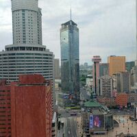 朝食会場からの眺め