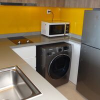 キッチンと洗濯機