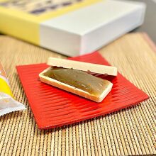 「恵那 川上屋」頂き物ですが、手合栗最中が絶品です！