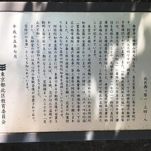 《無量寺》「正門」付近の由緒板