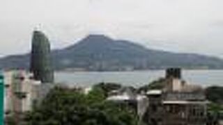 対岸の観音山、静かな水面、久しぶりに心安らいだ