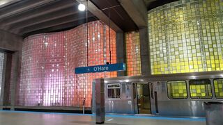 シカゴ オヘア空港駅