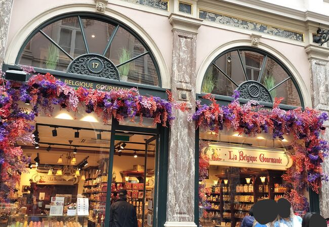 入りやすいチョコレート店