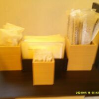 各種アメニティ類はフロント前から各自持参で（無料）