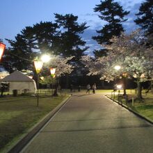 松江城山公園