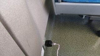 電源コンセントがあります