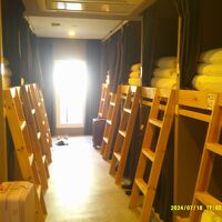 ドミトリー客室通路の様子