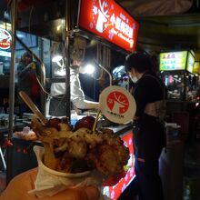 行列だったのでトライ！お餅と餡のデザートです