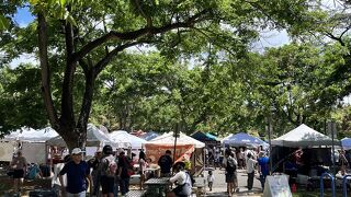 活気があってハワイ産の商品が豊富