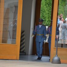 衛兵交代があります。