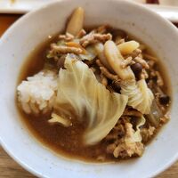 朝食、スープカレー