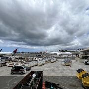 こじんまりした空港