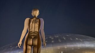 東大門エリアで目立つ